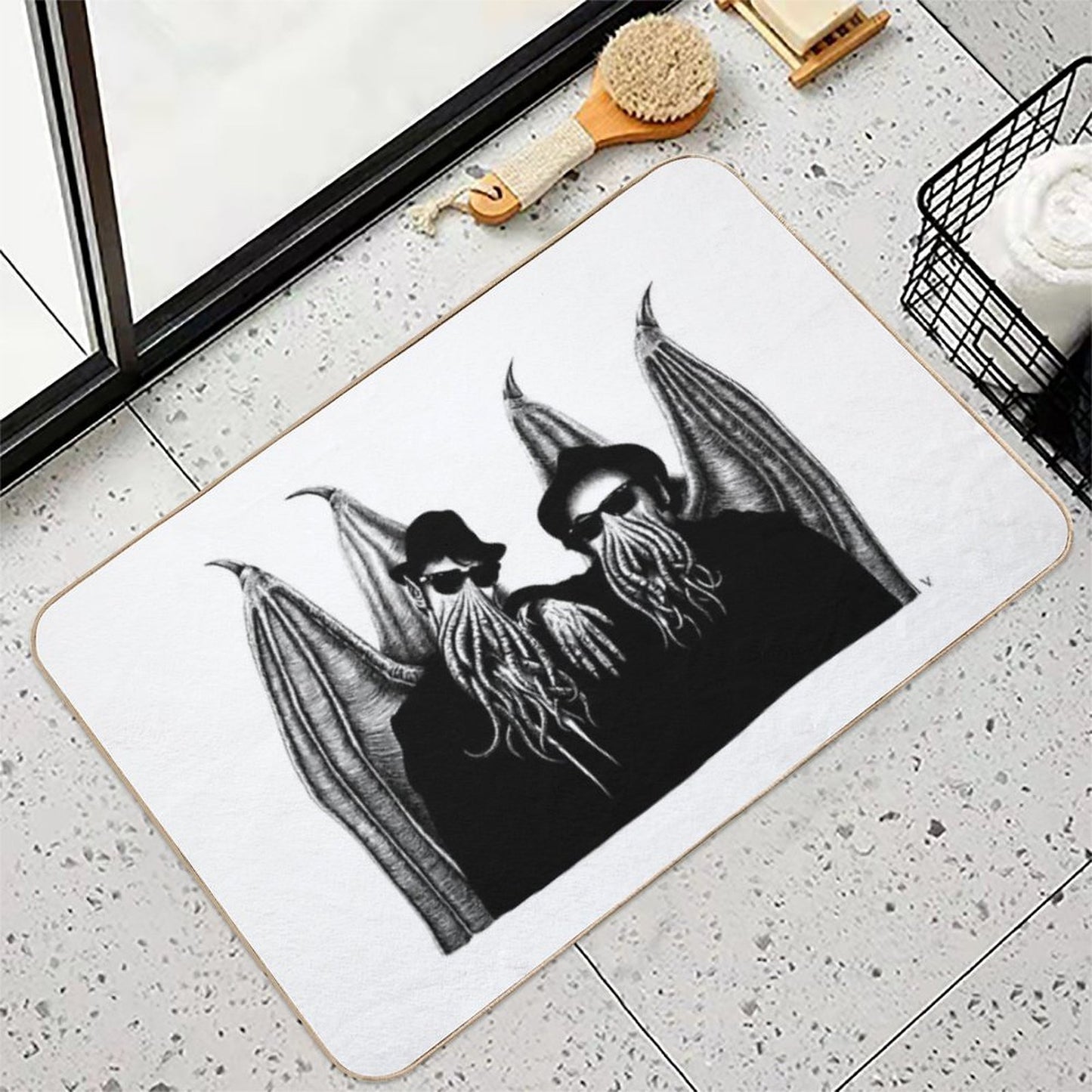 The Cthulhu Brothers Versatile Bath Mat