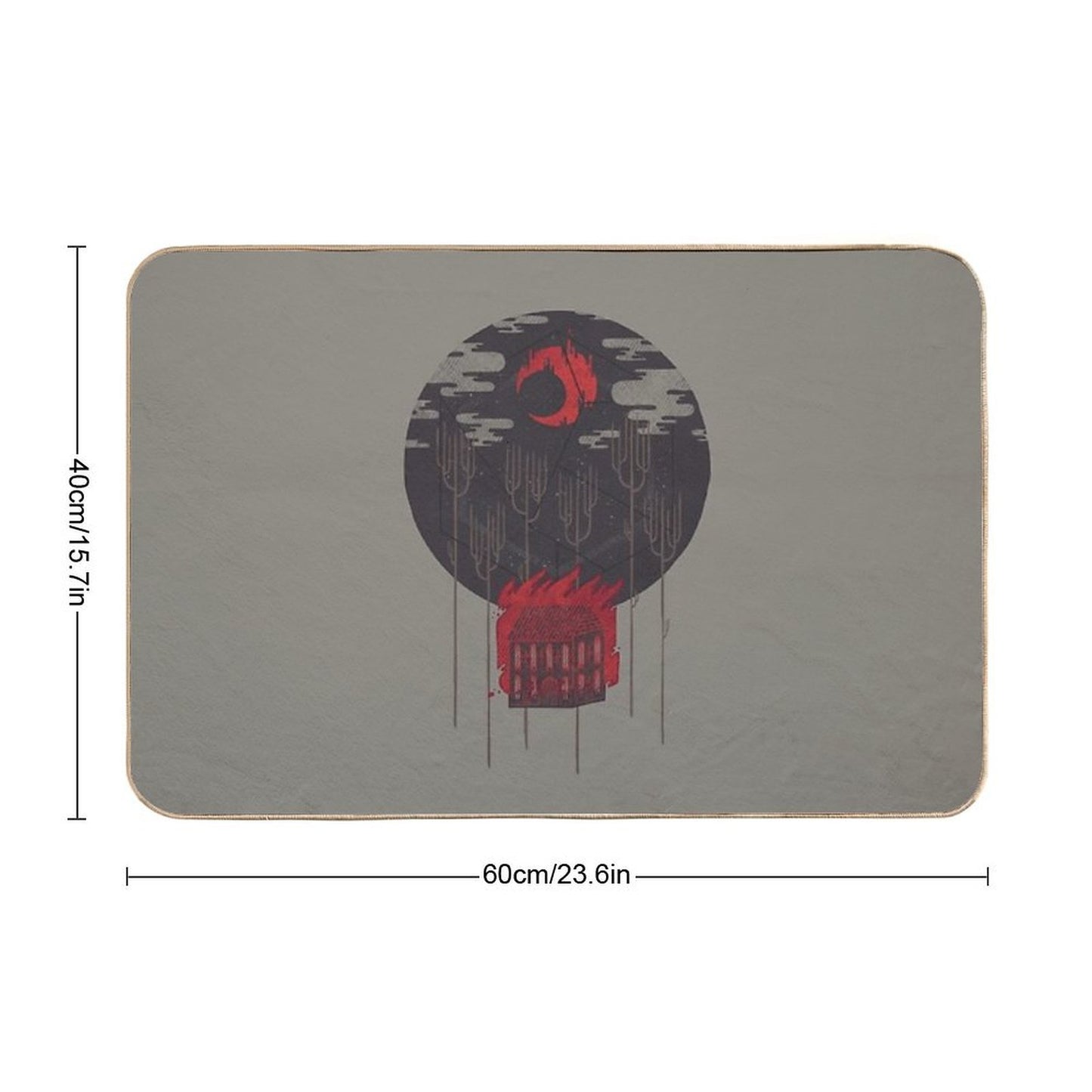 The Most Beautiful Night of All Versatile Bath Mat