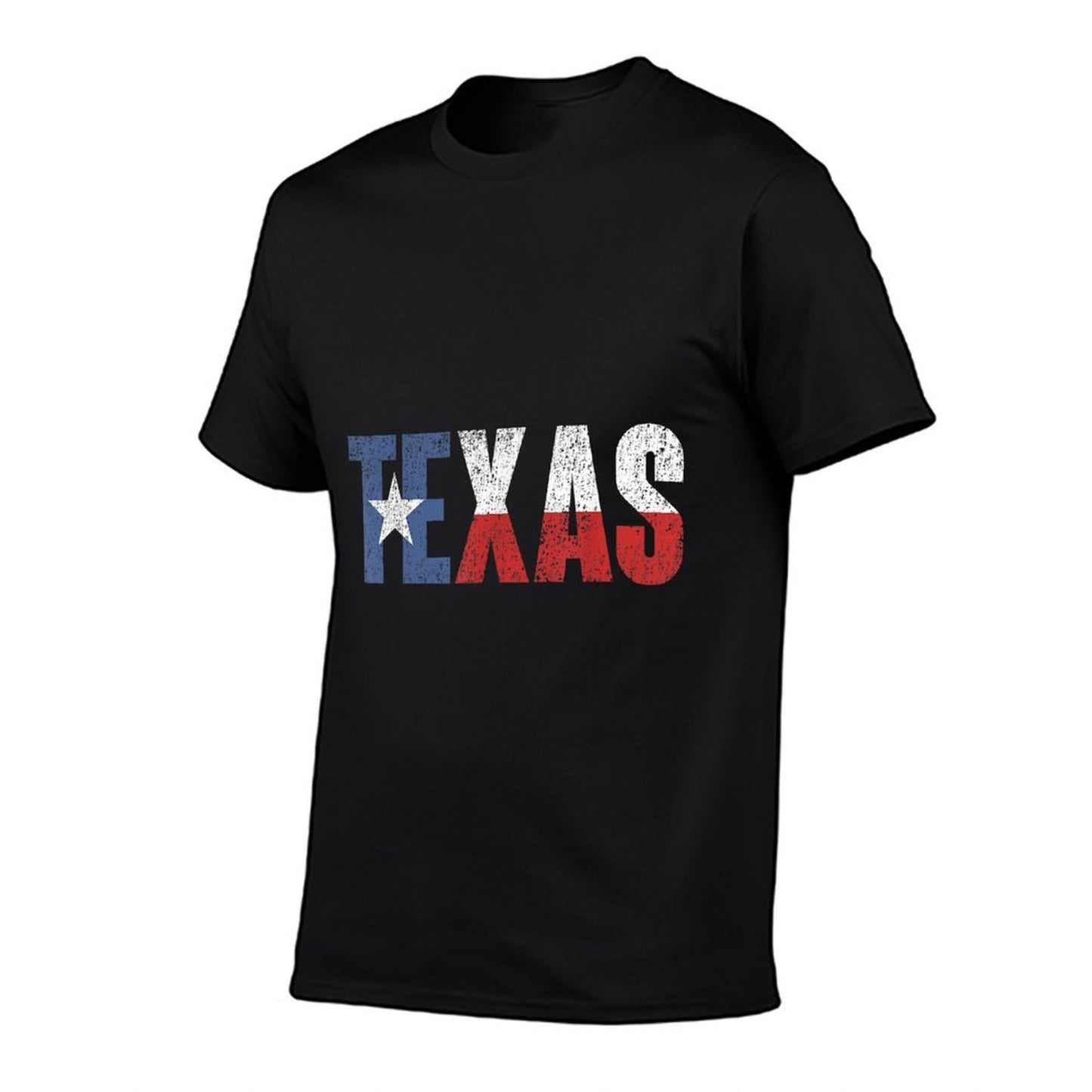 Texas Vintage TX Souvenir Map for Men Women Kids Boys Lightweight T-Shirt