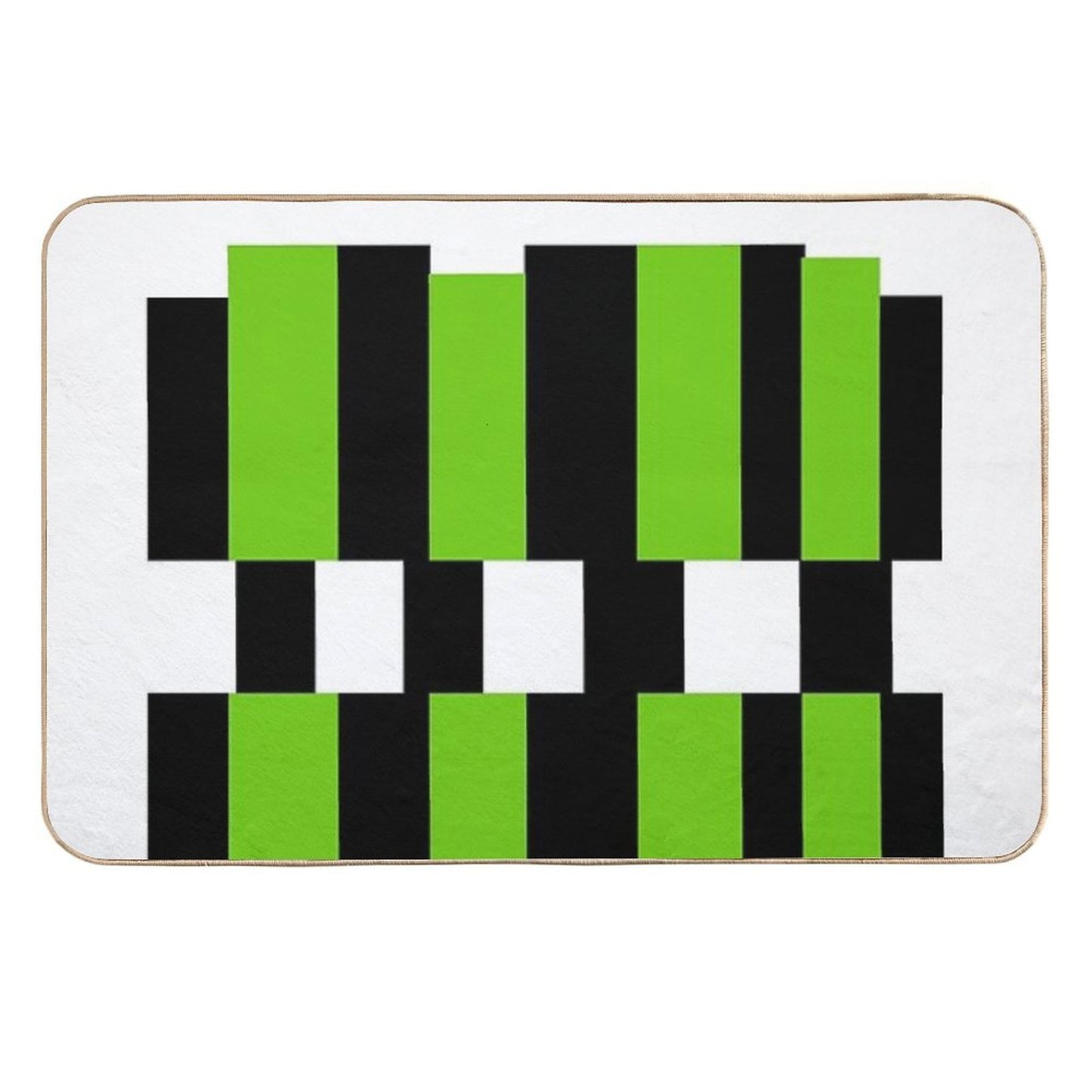 Geometric Pattern Anti-Trip Bath Mat
