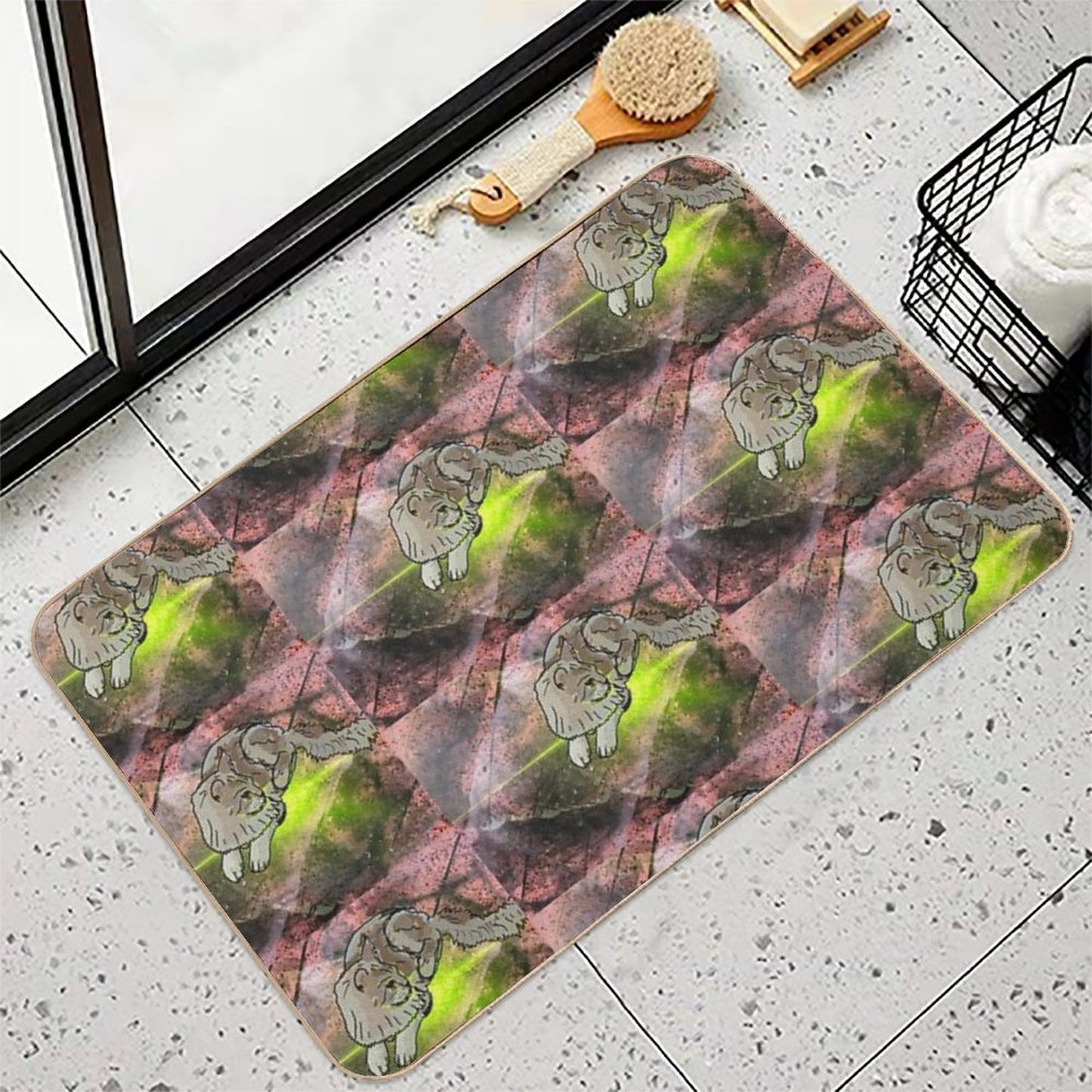 Cat Energy Easy Maintenance Bath Mat