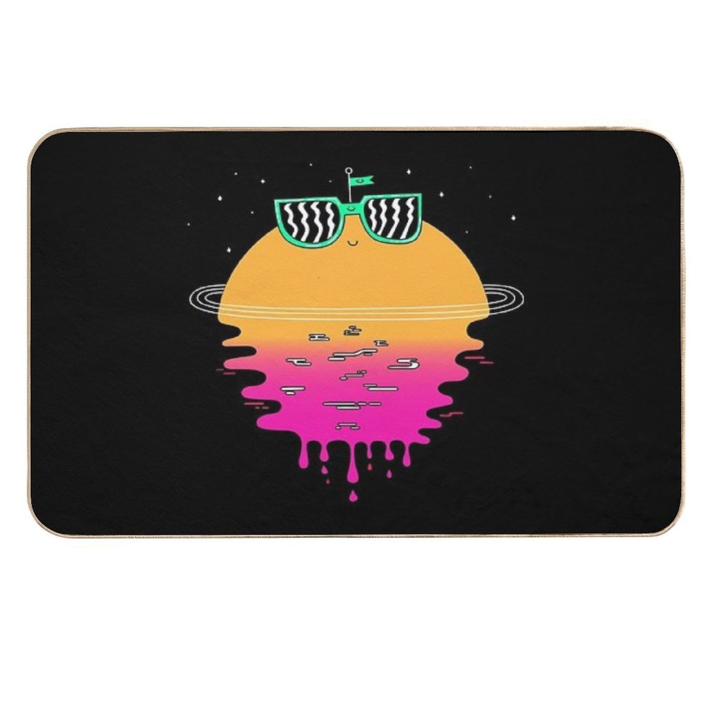 Happy Sunset Eco-Friendly Bath Mat