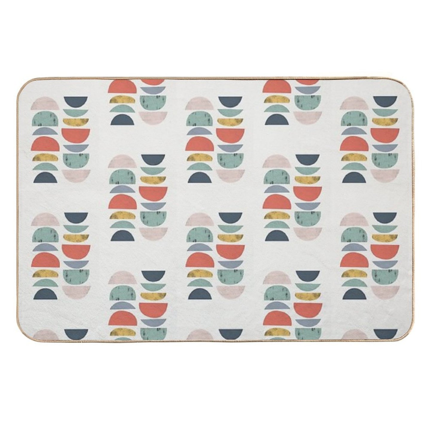 Mid Century Retro Versatile Bath Mat