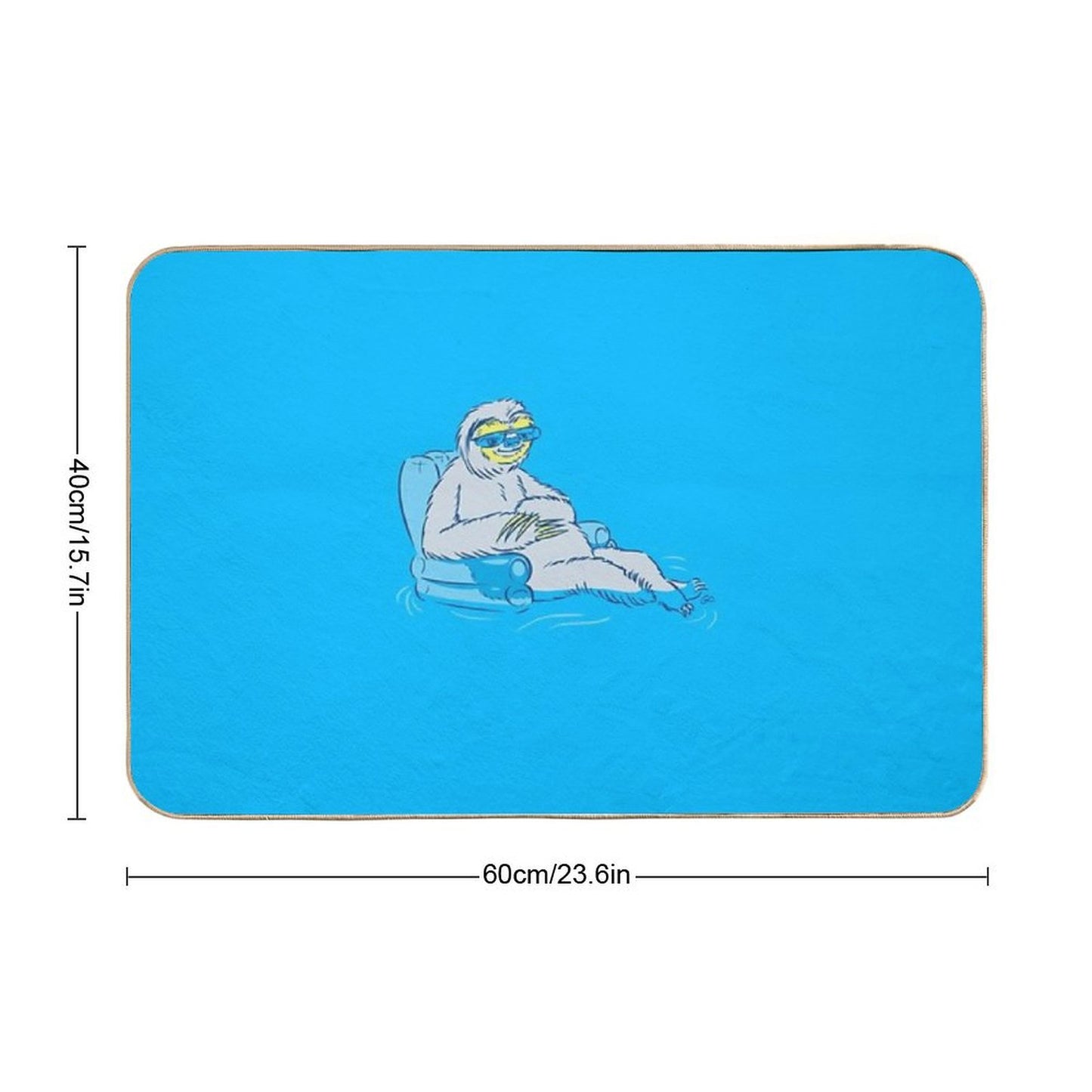 Sloth Multi-Purpose Bath Mat