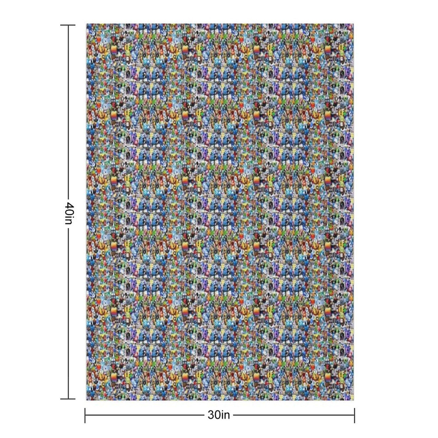 Free Shrink-resistant Throw Blanket