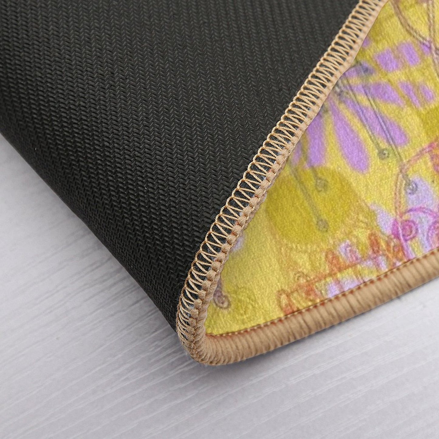 Fancy Chairs with Spirals And Tassels Multi-Purpose Bath Mat