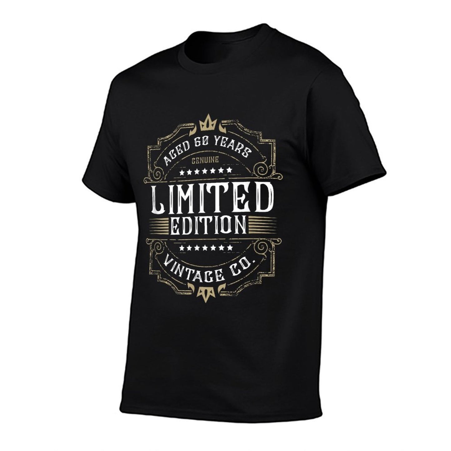 Aged 60 Years Limited Edition Vintage Style 60th Birthday Easy-care T-Shirt