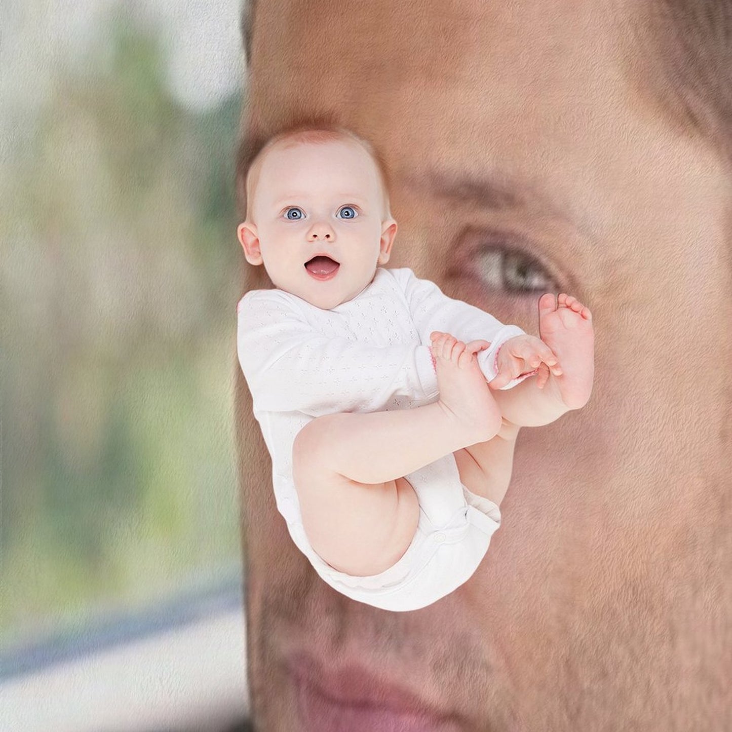 Supernatural Dean Winchester Jensen Ackles Eco-conscious Throw Blanket