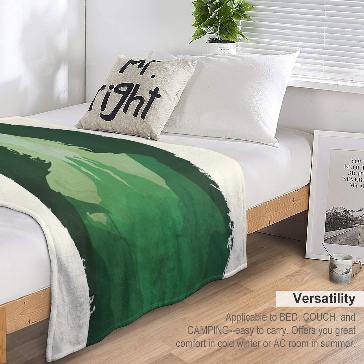 Loki Poster Lightweight Throw Blanket