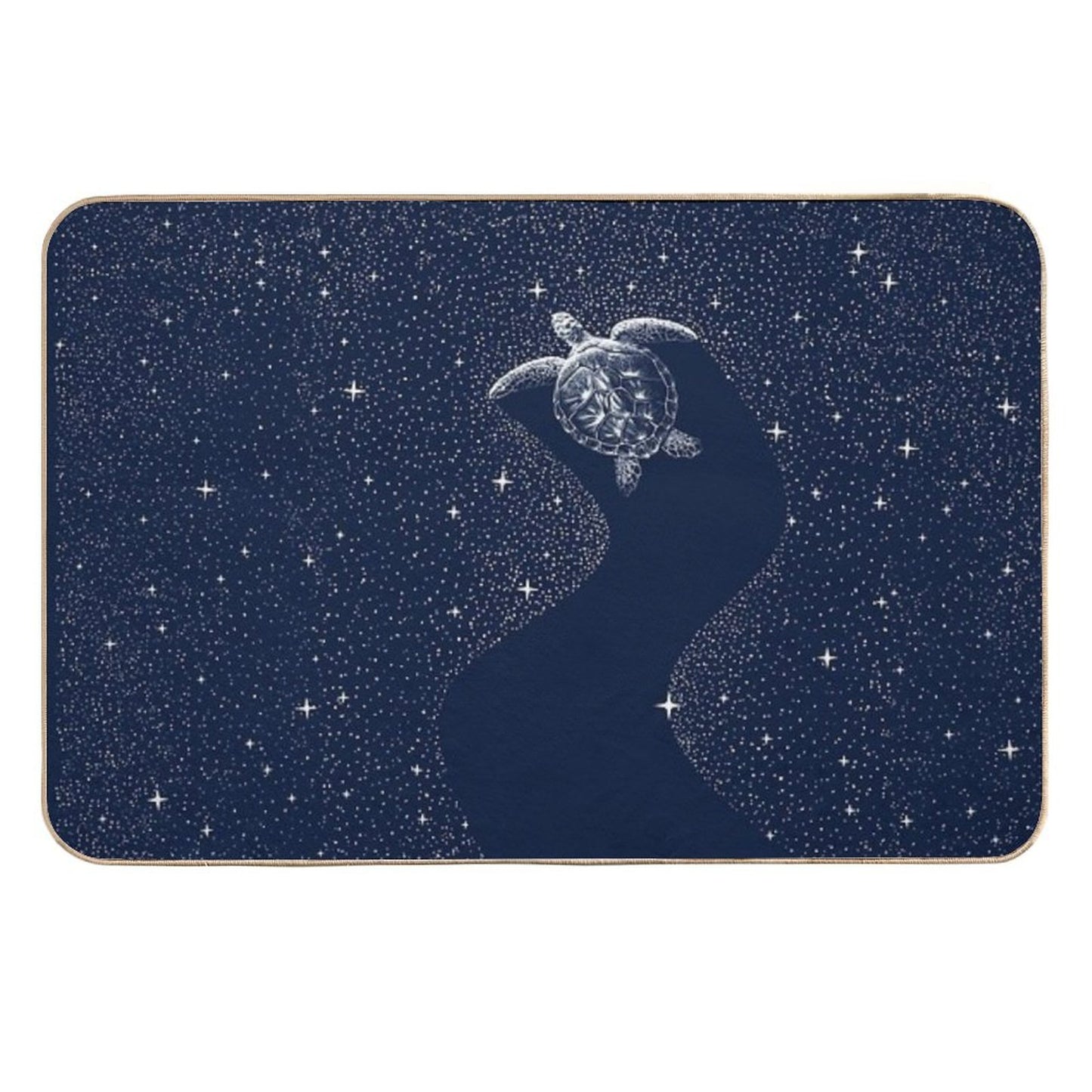 Starry Turtle Anti-Trip Bath Mat