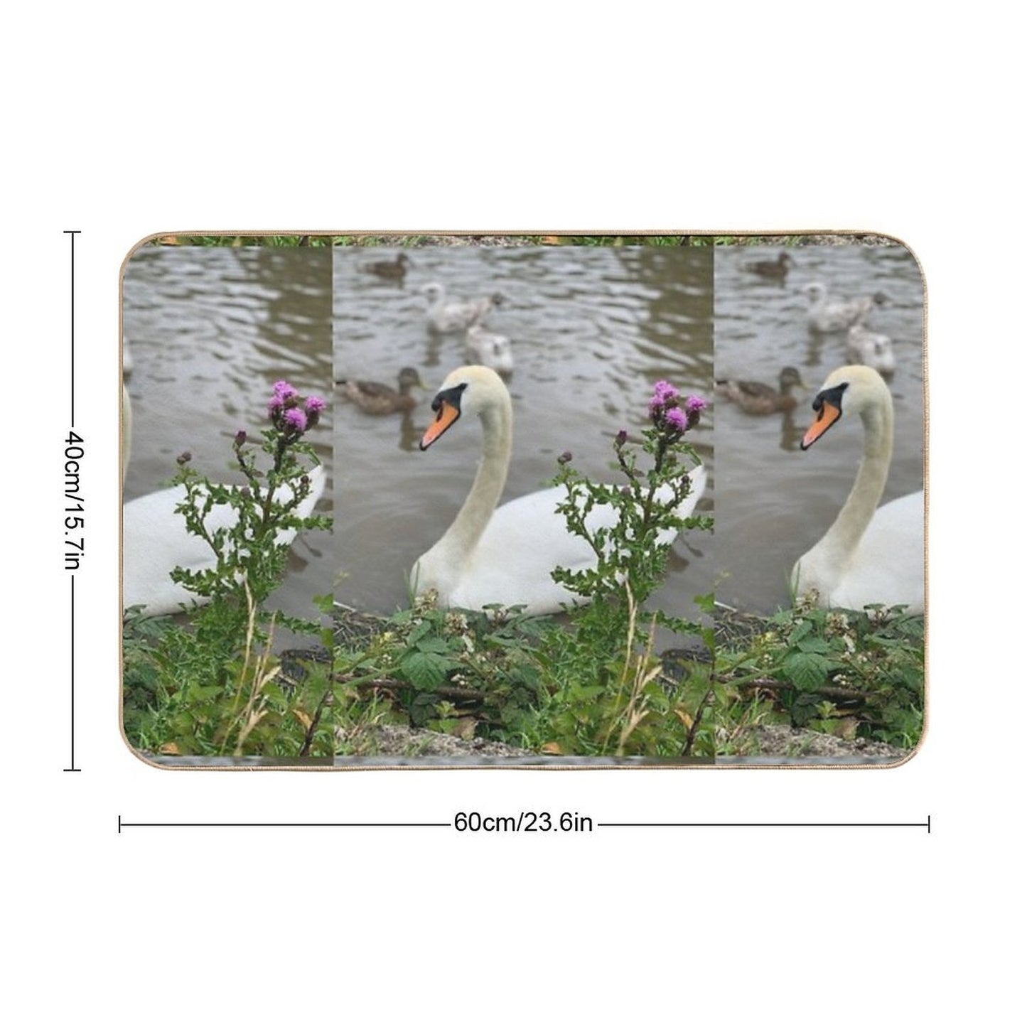 Swan Multi-Purpose Bath Mat