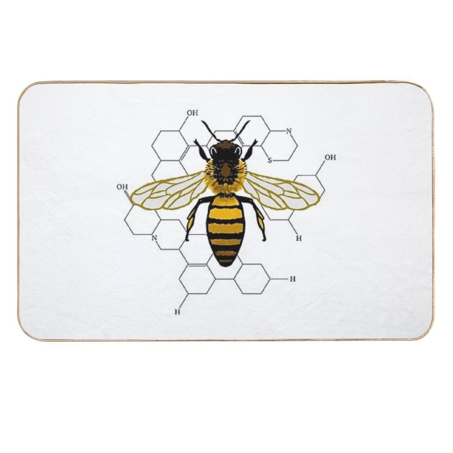 Honey Science Eco-Friendly Bath Mat