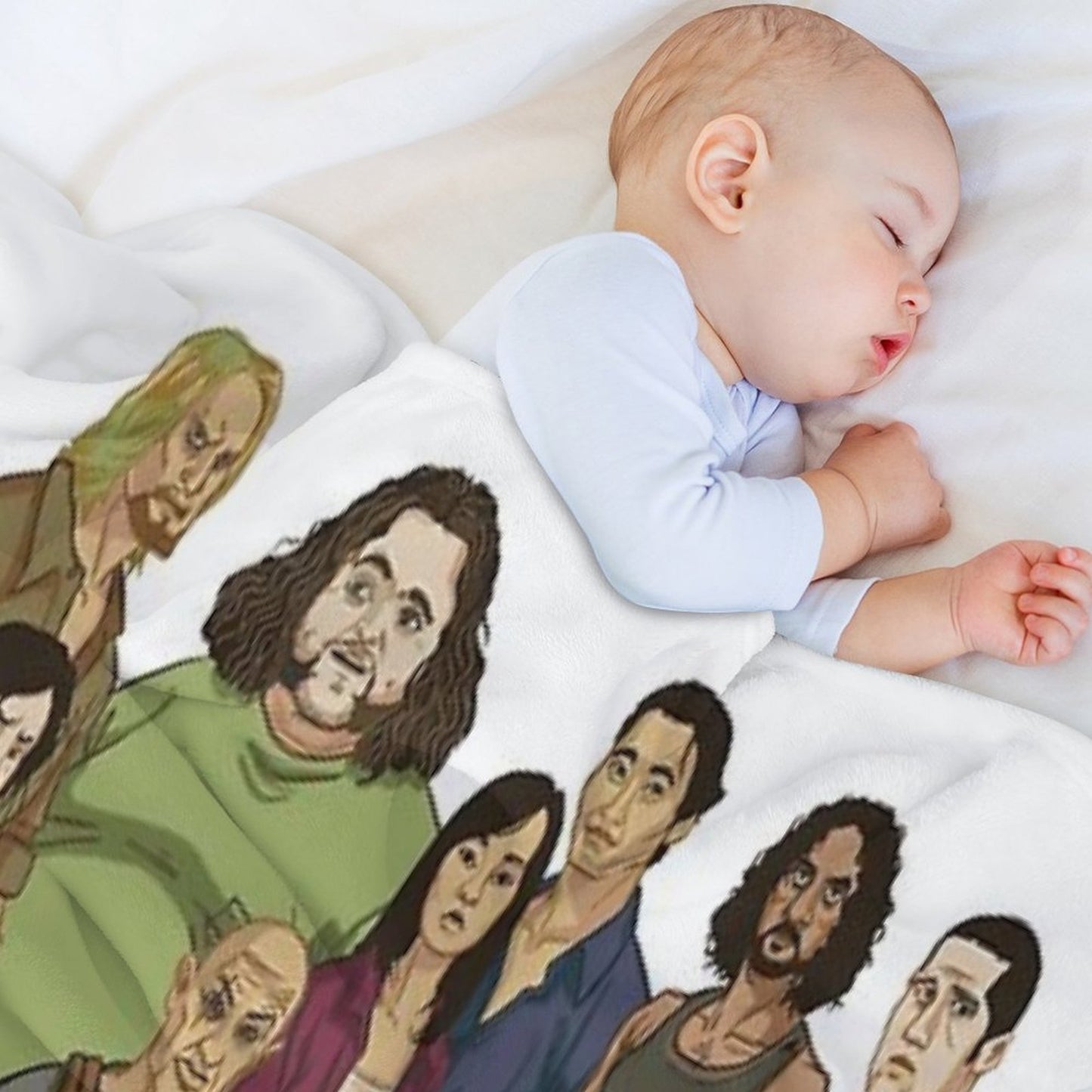 LOST Tv Serie Anti-pilling Throw Blanket