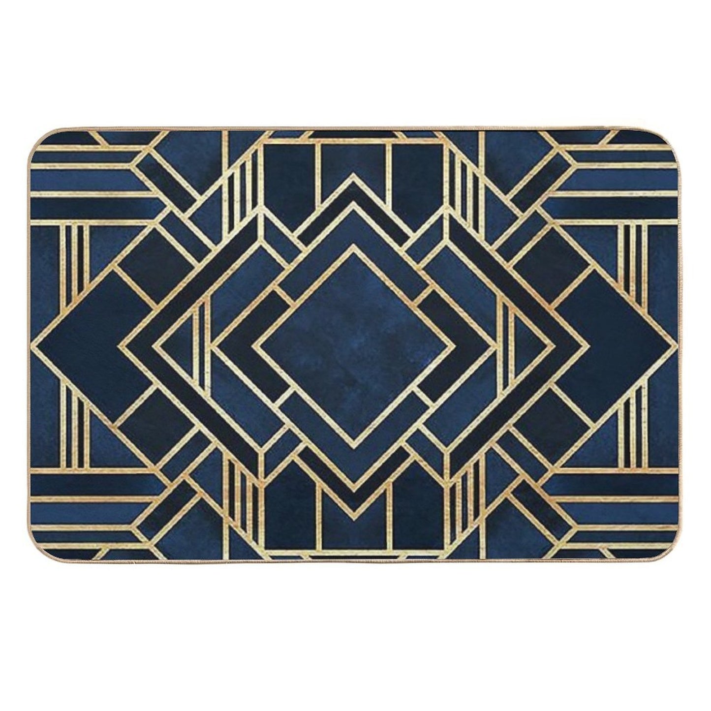 Art Deco Pet-Safe Bath Mat