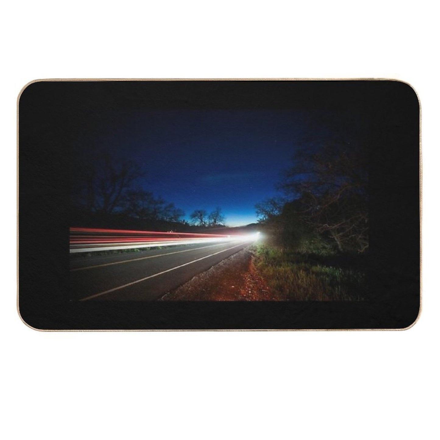 I Drove All Night Slip-Resistant Bath Mat