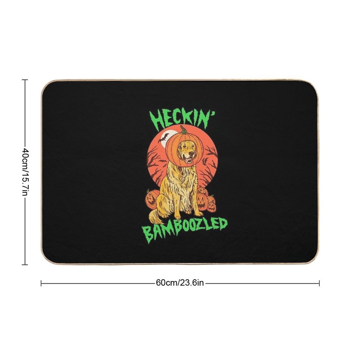 Doggo Lantern Pet-Safe Bath Mat