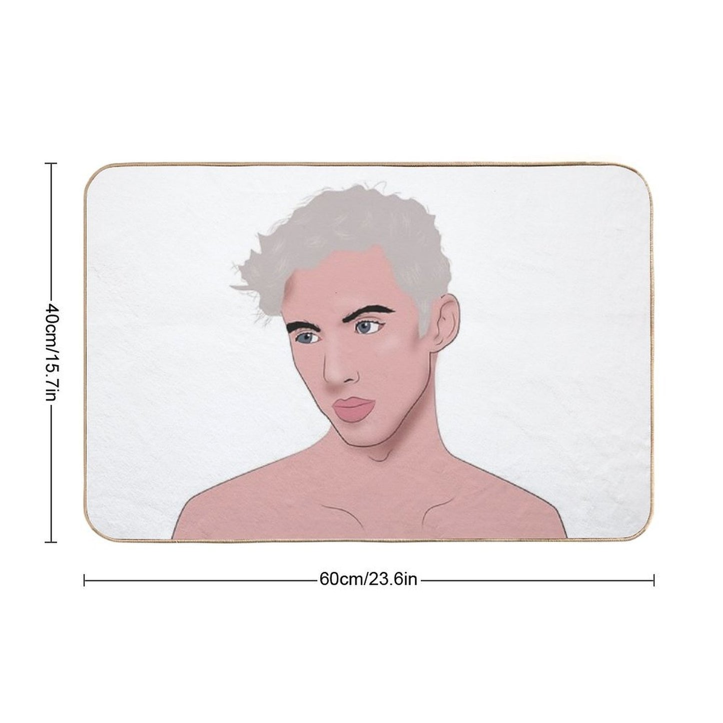 Troye Sivan Anti-Trip Bath Mat