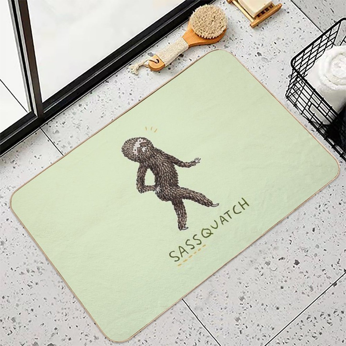 Sassquatch Anti-Trip Bath Mat
