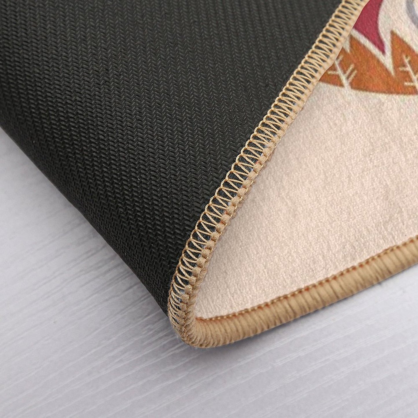 The Road Goes Ever On Autumn Pet-Safe Bath Mat