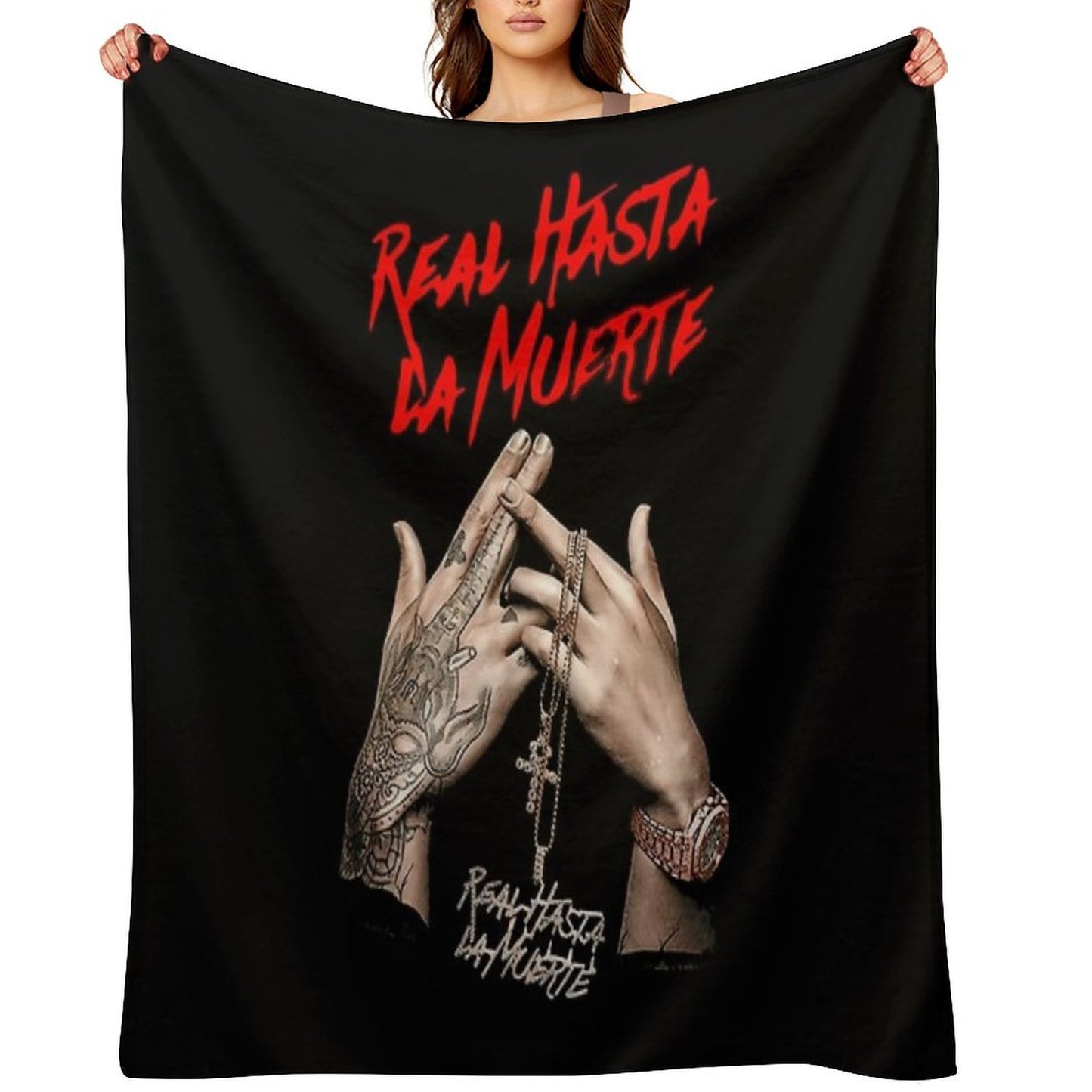 A.n.u.e.l AA Album Re.al Hasta La Muerte Machine-washable Throw Blanket