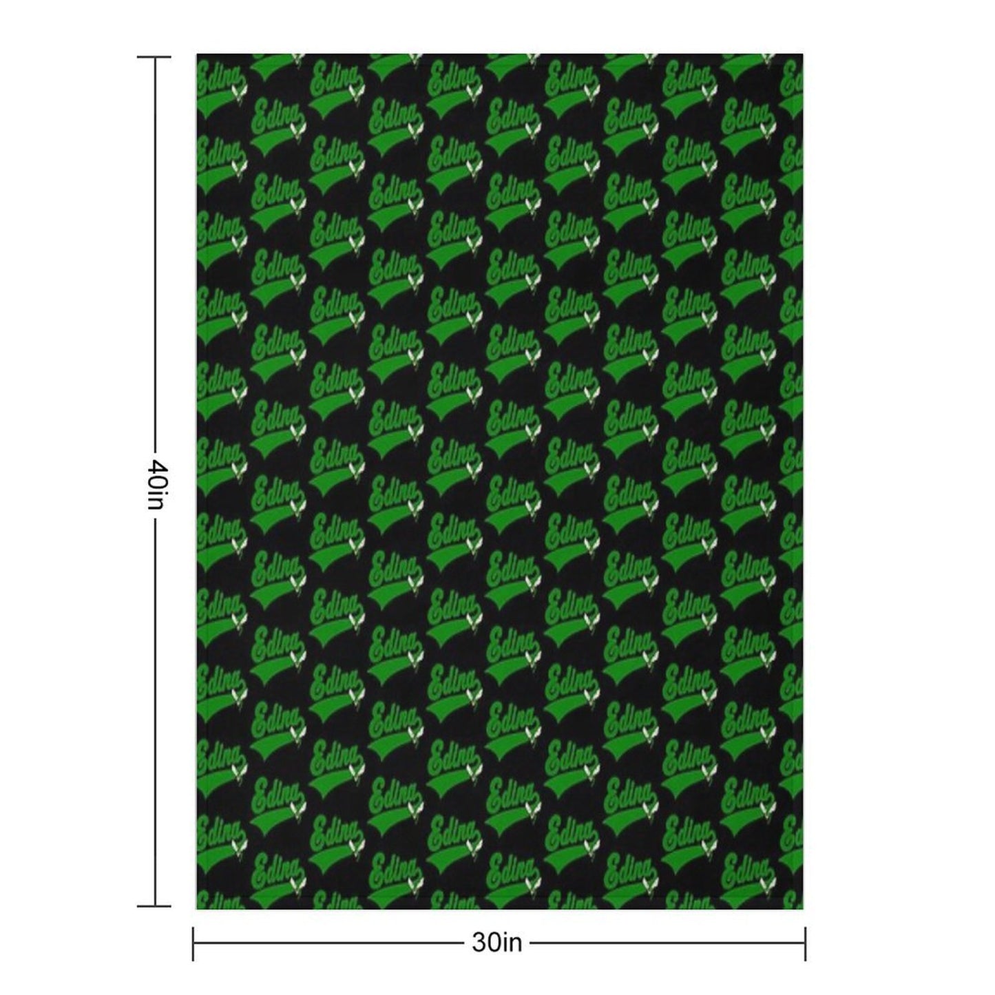 EDINA Shrink-resistant Throw Blanket