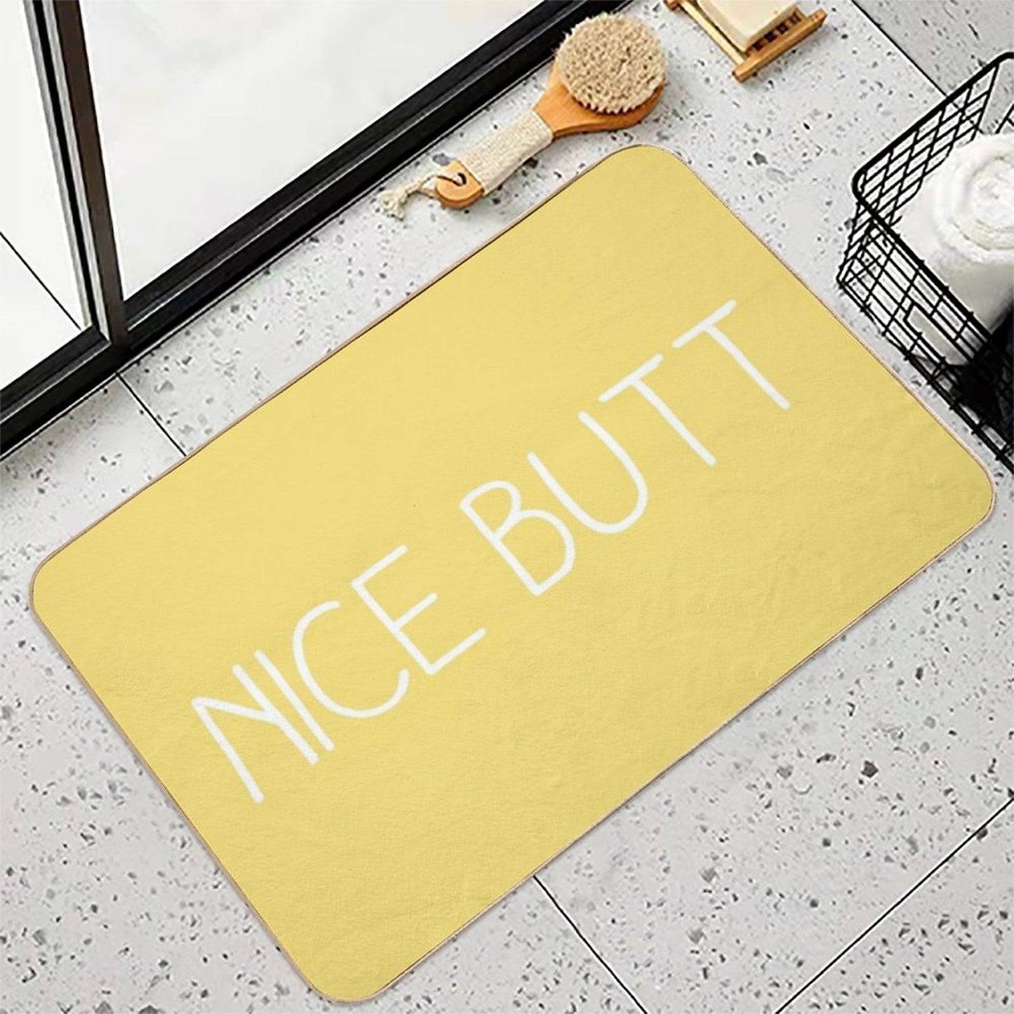 NICE BUTT Durable Bath Mat