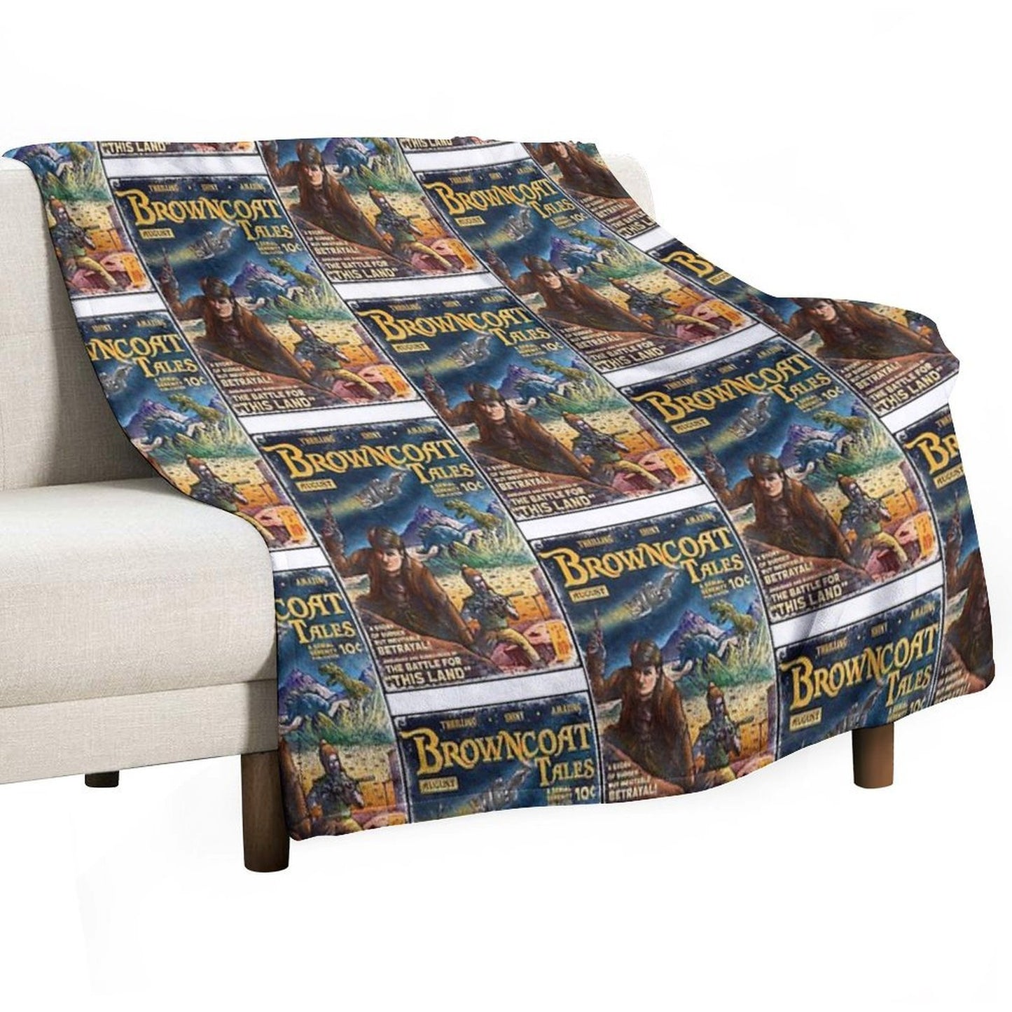 Browncoat Tales Shrink-resistant Throw Blanket