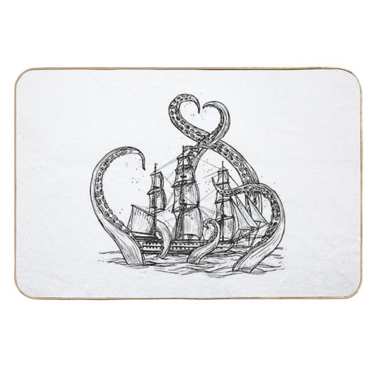 Kraken  Stain-Proof Bath Mat