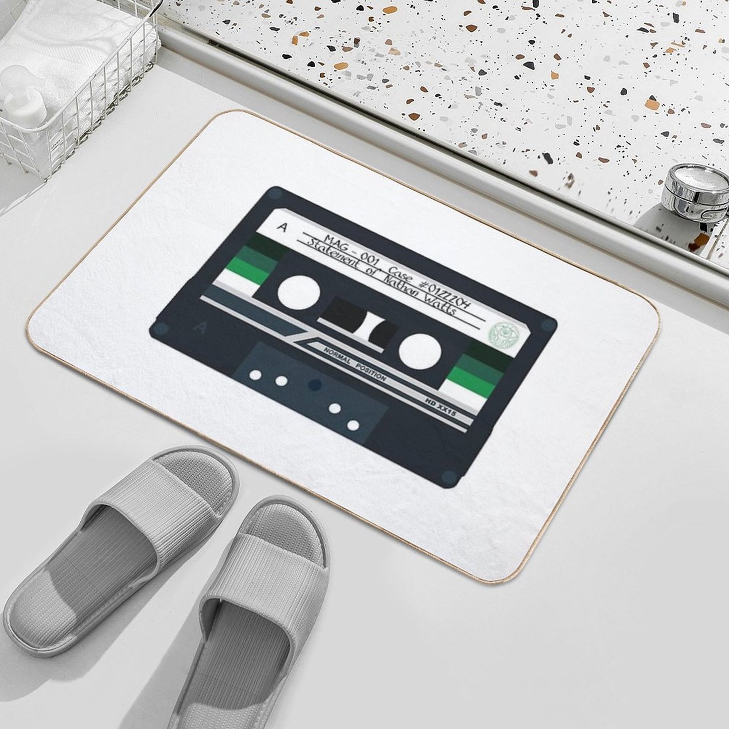 MAG 001 - Statement of Nathan Watts - Cassette Eco-Friendly Bath Mat