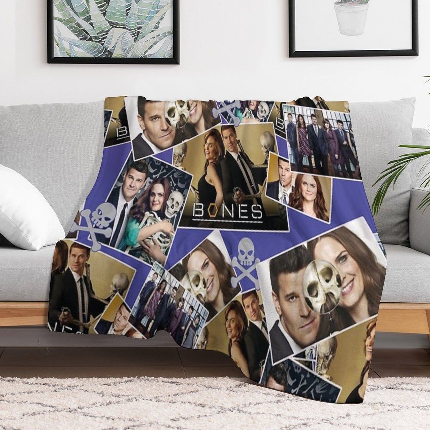 Bones, The Bone Hunter All-season Throw Blanket