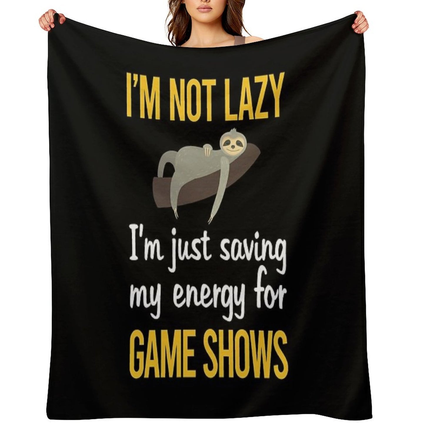 Saving Energy Game Shows TV Show Comfort Throw Blanket