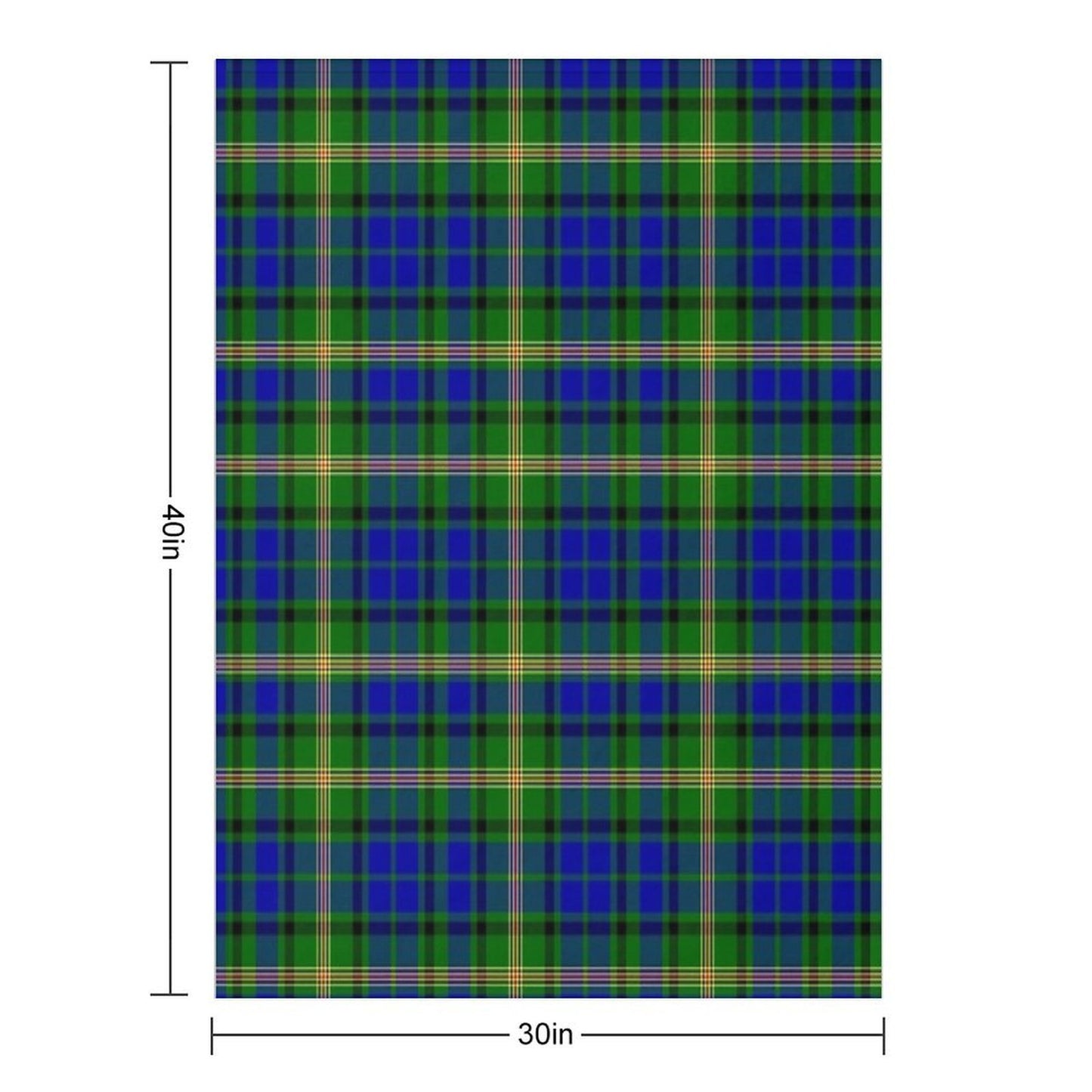 Clan Maitland Tartan Quick-dry Throw Blanket