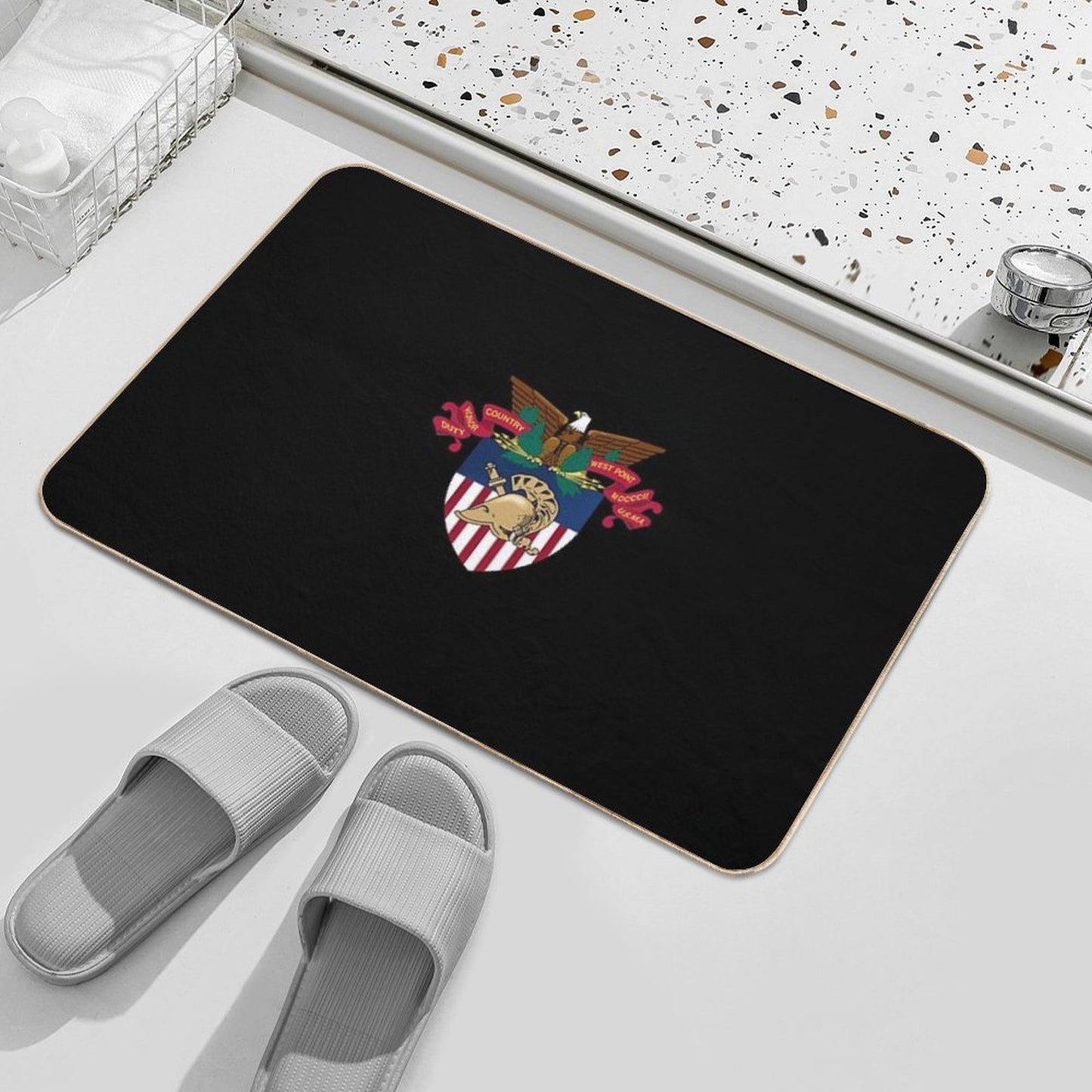 United States Military Academy (USMA) - West Point Easy To Clean Bath Mat
