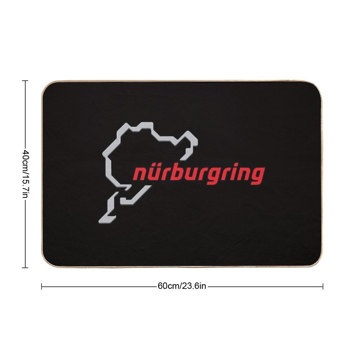 Race Track Germany Nurburgring Eco-Friendly Bath Mat