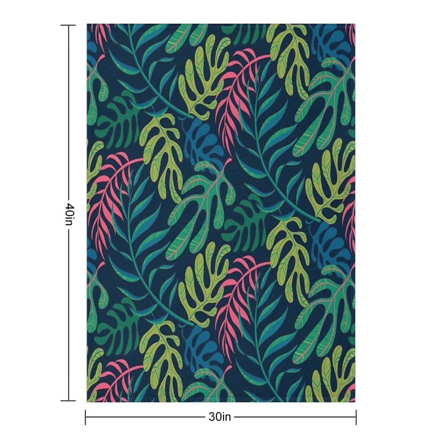 Tropixxx Machine-washable Throw Blanket