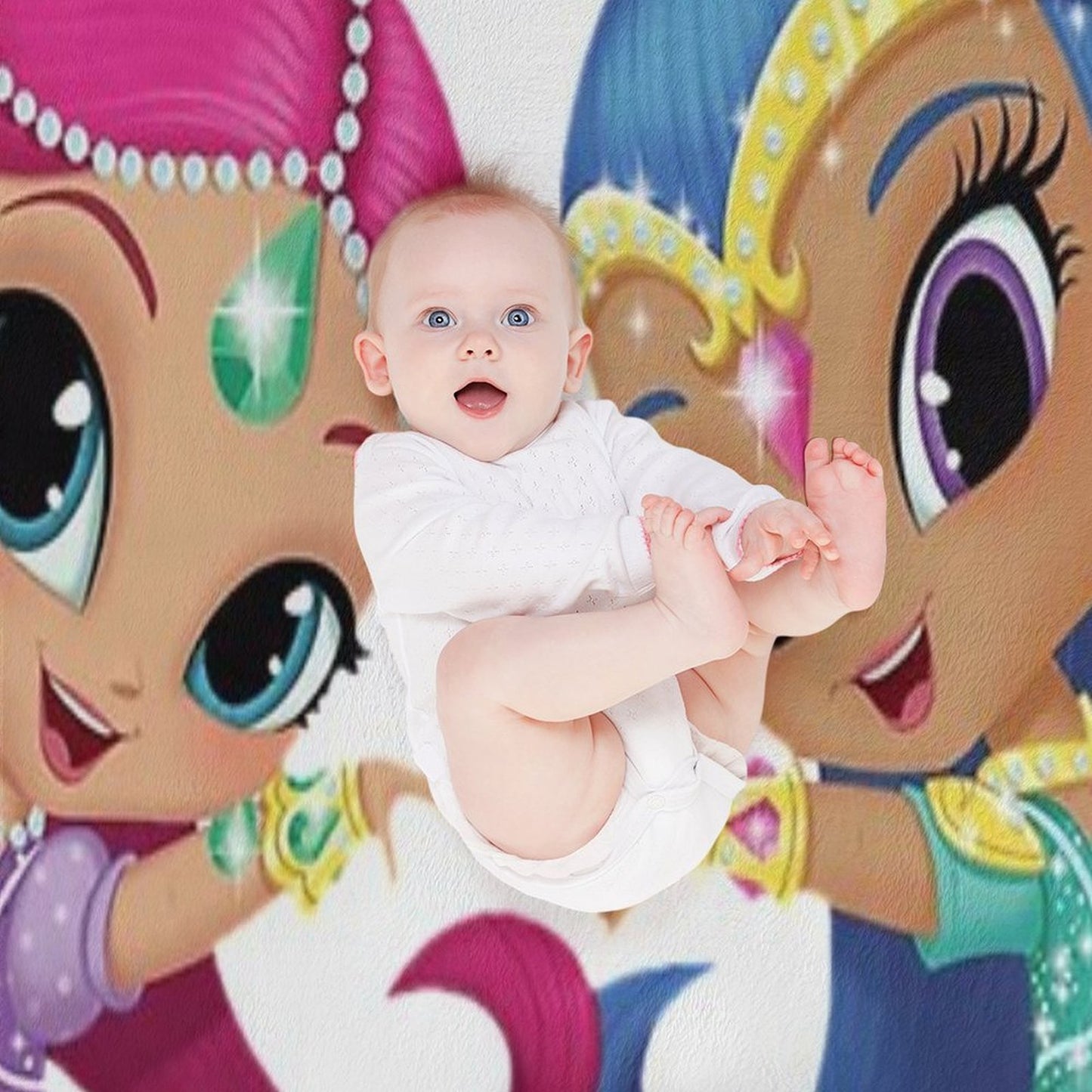 Shimmer And Shine Pillow Lightweight Throw Blanket