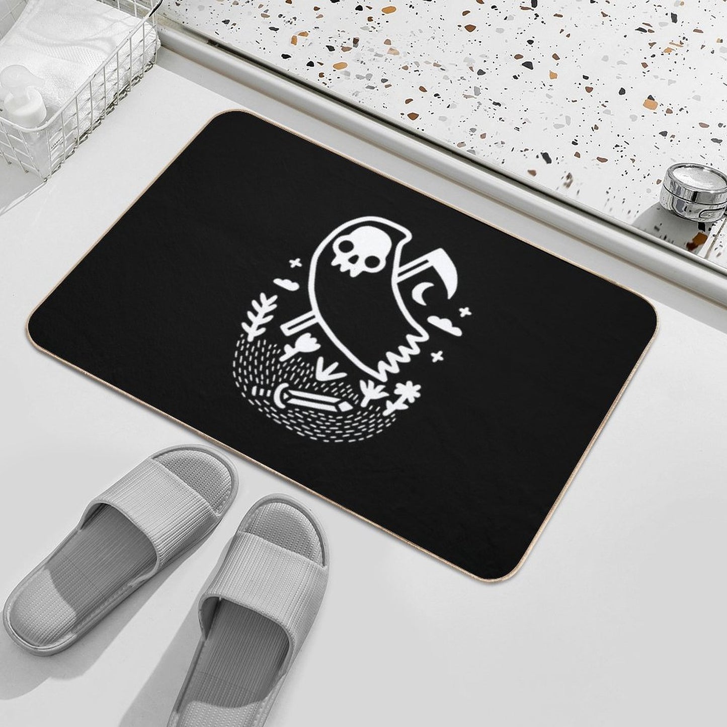 Another Grim Night Eco-Friendly Bath Mat