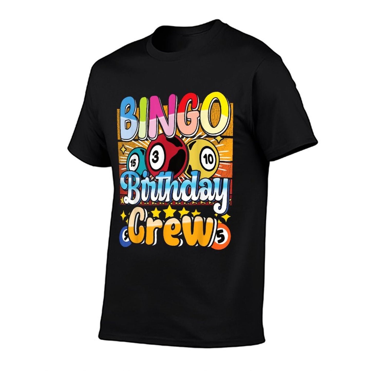 Bingo Birthday Crew - Bingo Player Gambling - Bingo Trendy Pattern T-Shirt