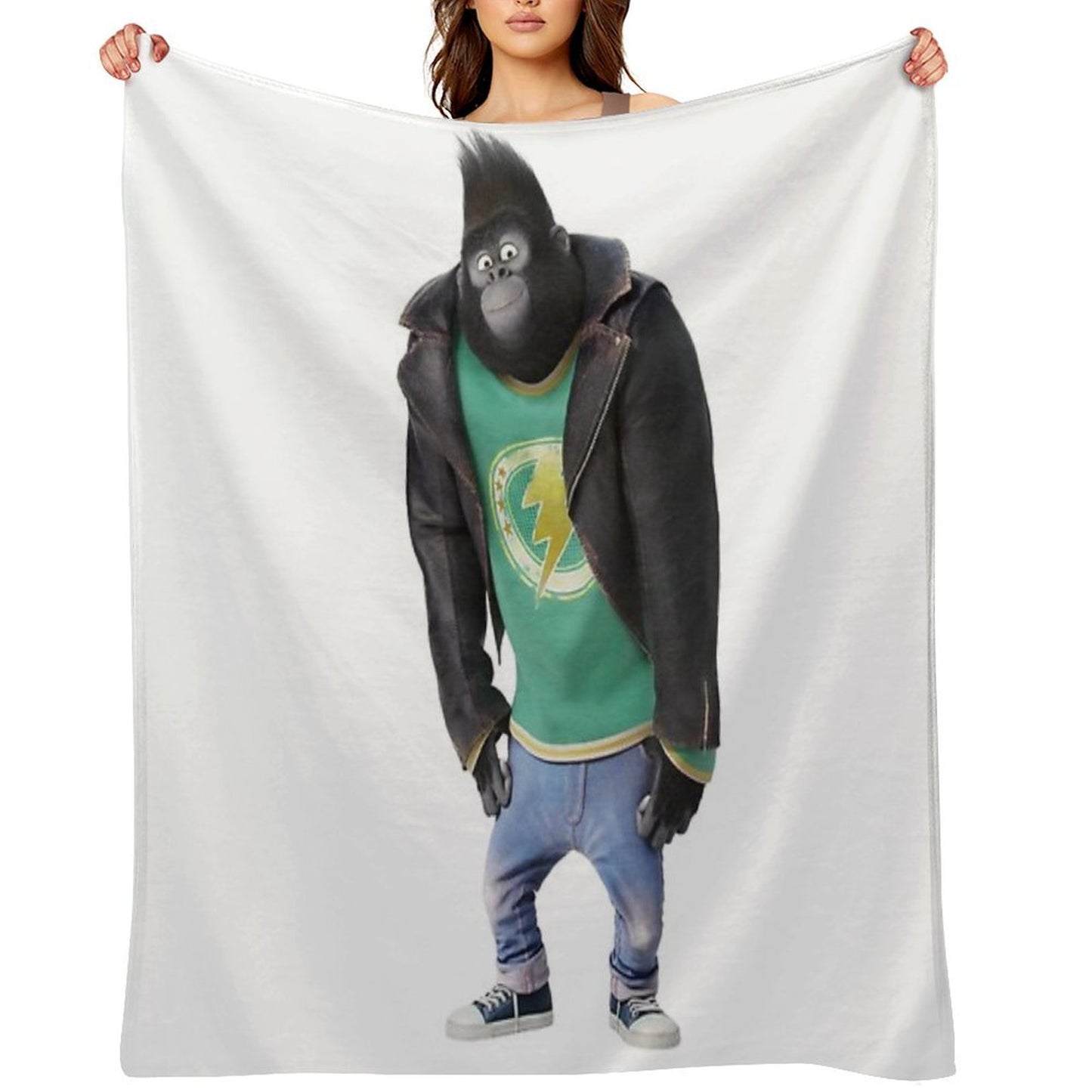Johnny Sing 2 Versatility Throw Blanket