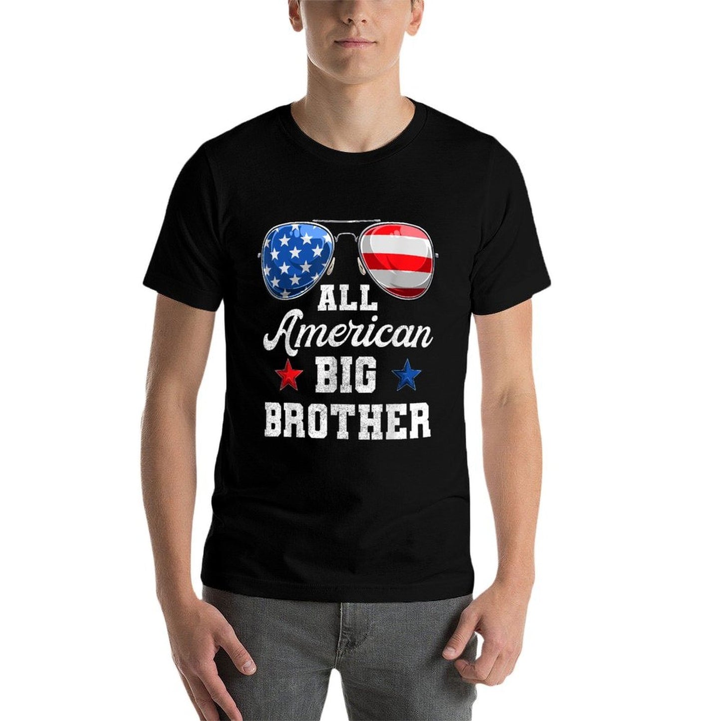 4th Of July Family Matchings, All American Big Brother Easy-care T-Shirt