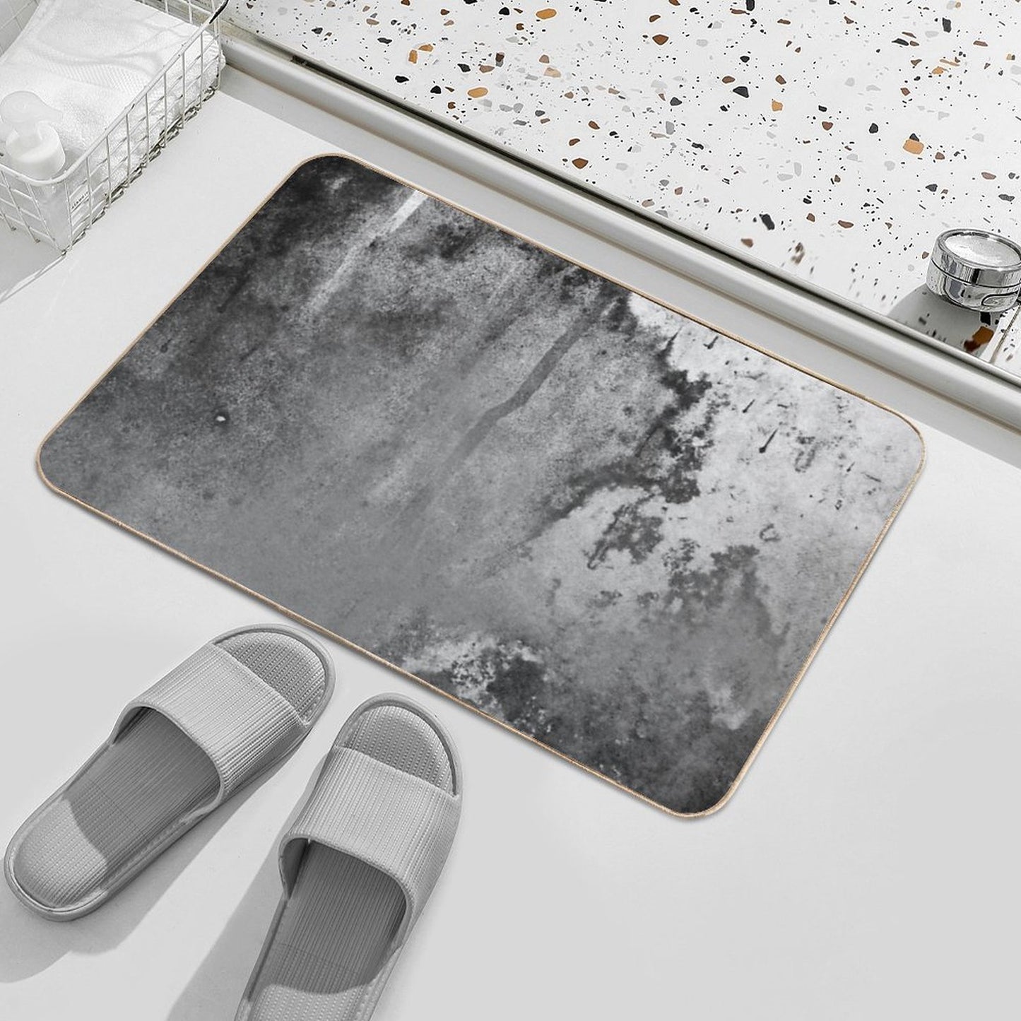 Abstract XV High-Traffic Bath Mat