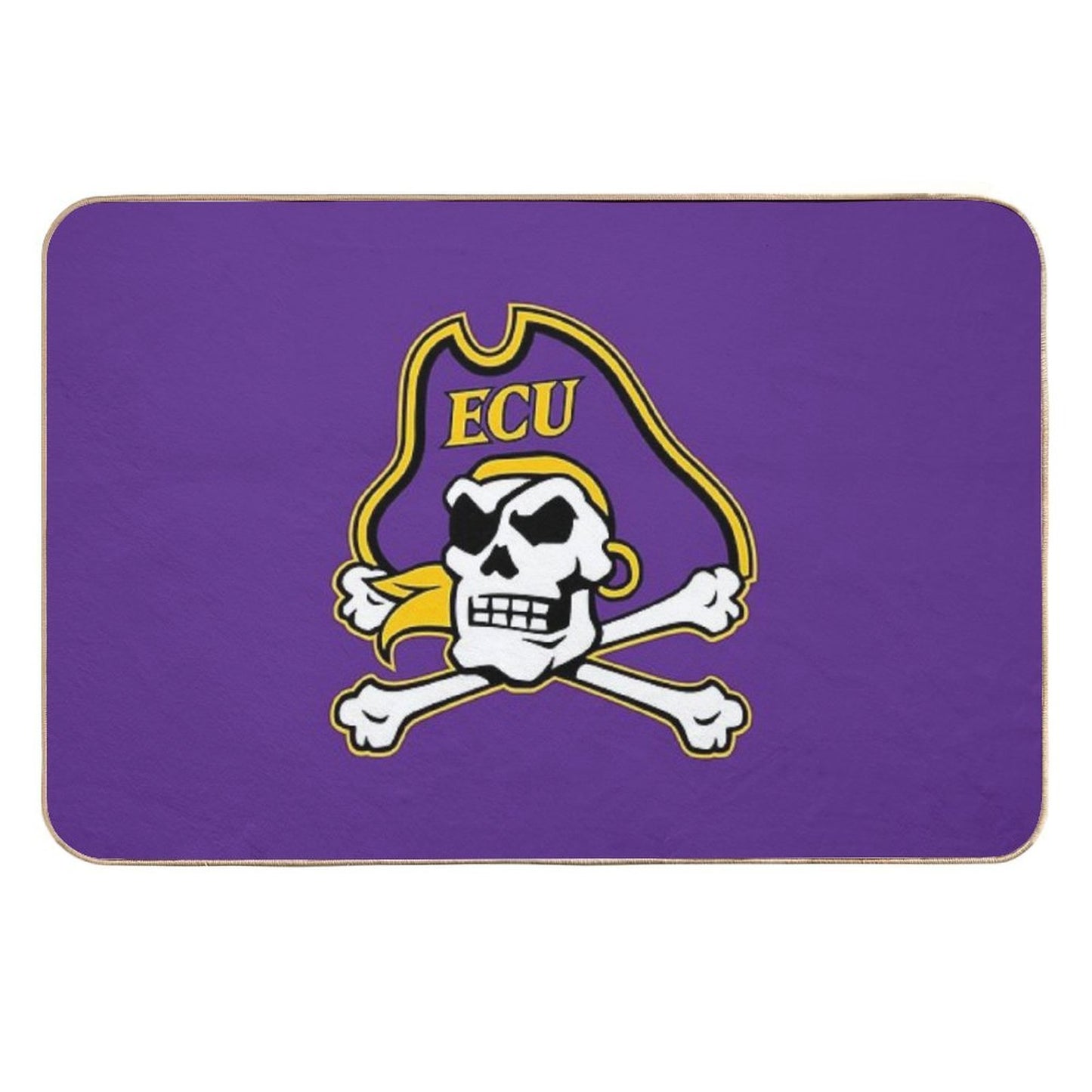 East Carolina Pirates Easy To Clean Bath Mat