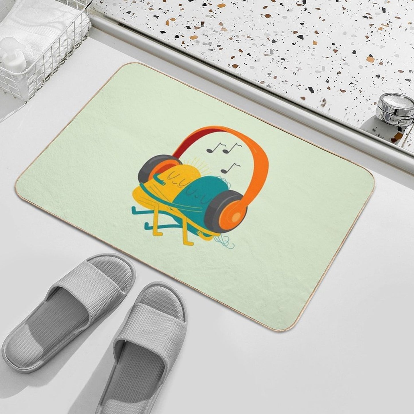 Love Song Durable Bath Mat