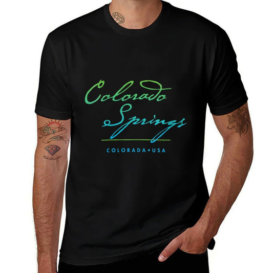 Womens Colorado Springs Colorado  Slim-fit Cut T-Shirt