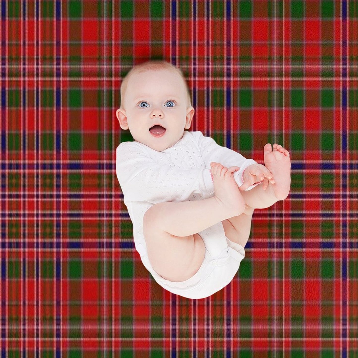 Clan MacAlister Tartan Quick-dry Throw Blanket