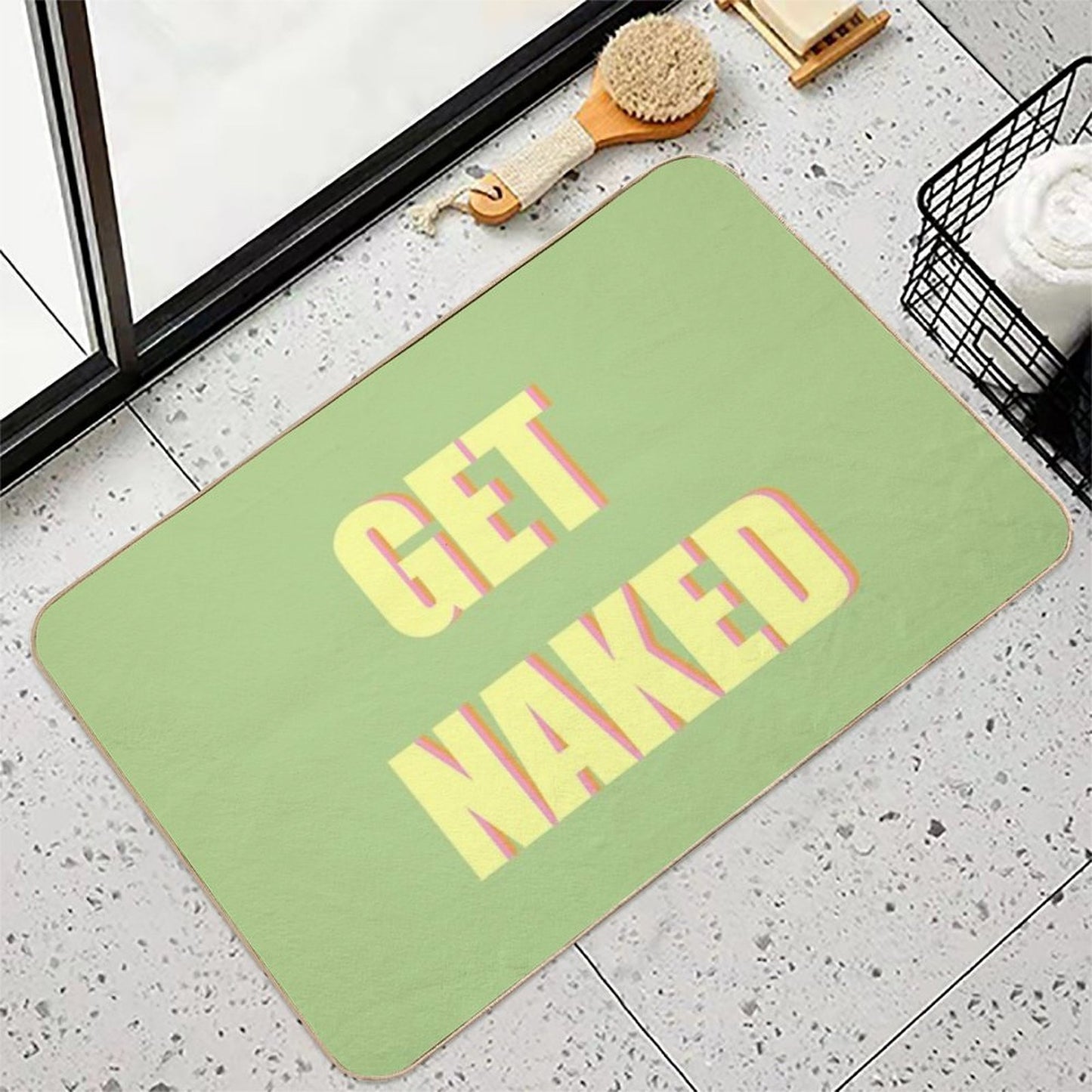 Get Naked Pet-Safe Bath Mat