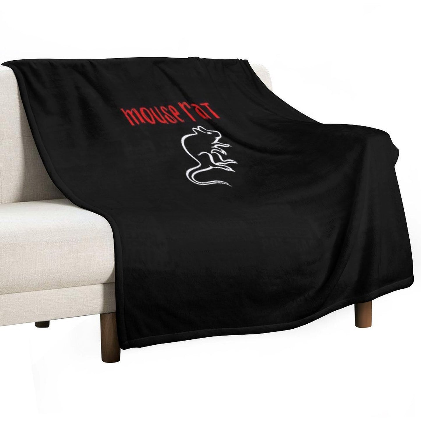 Mouse Rat Lightweight Throw Blanket