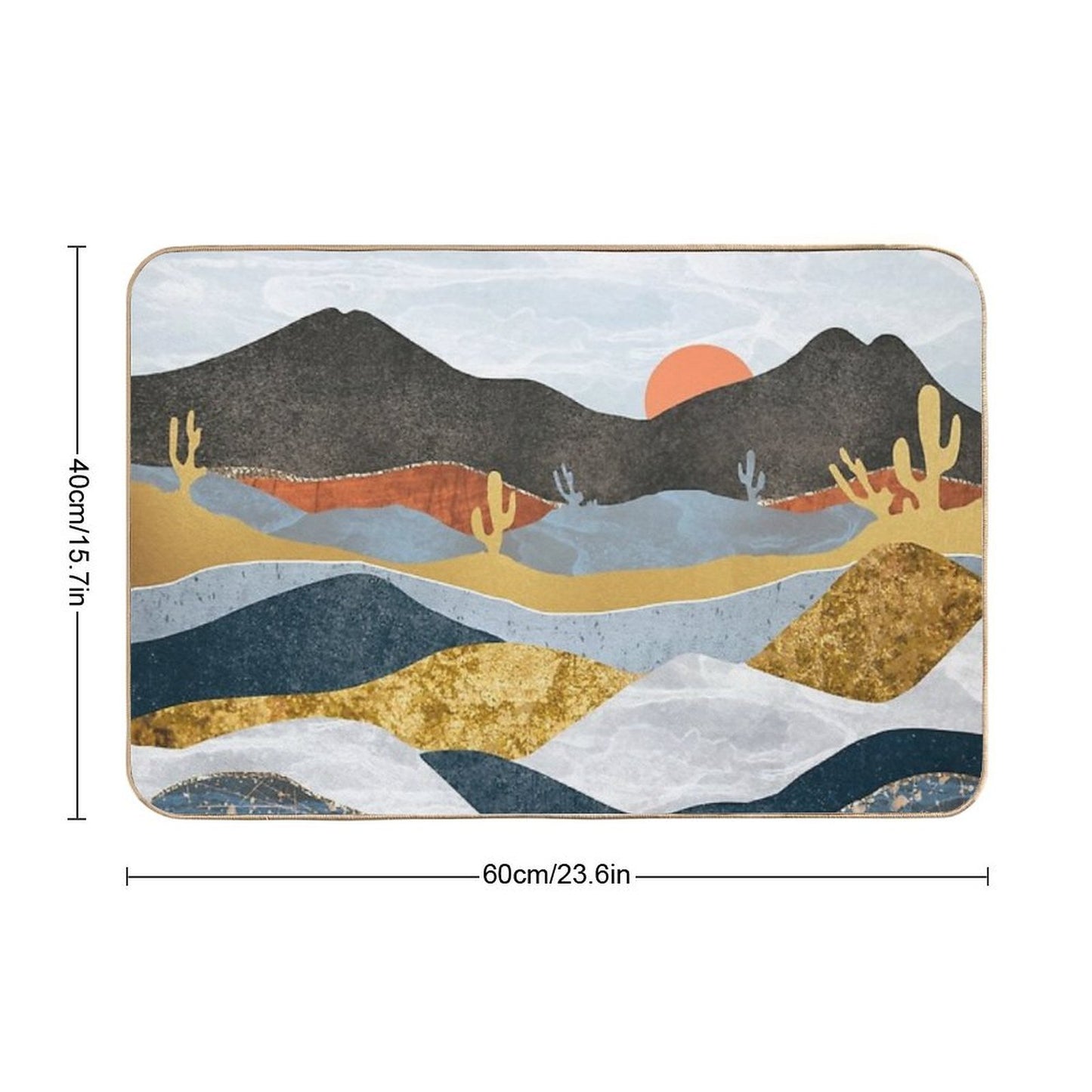 Desert Cold Rapid-Drying Bath Mat