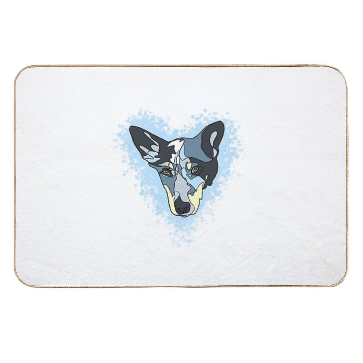 Heeler Repositionable Bath Mat