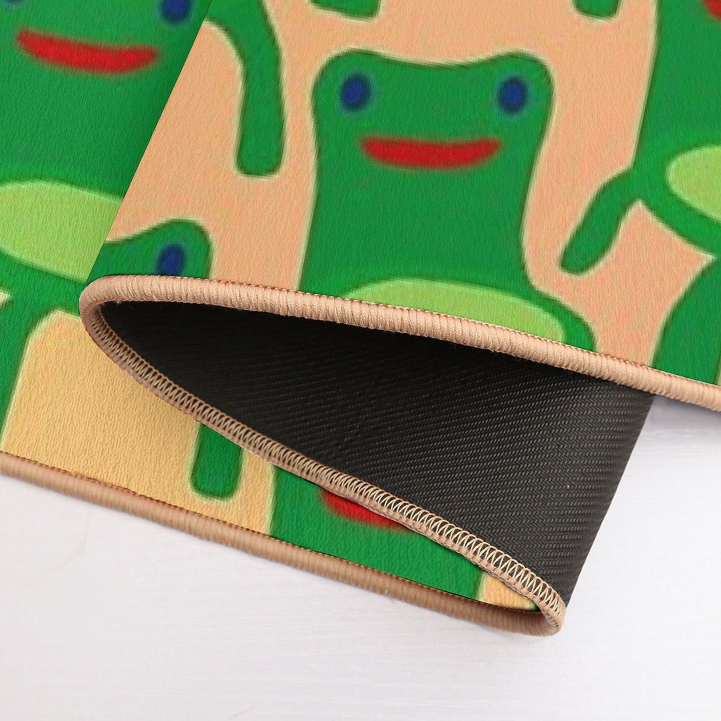 Froggy Chair Pattern Multi-Purpose Bath Mat